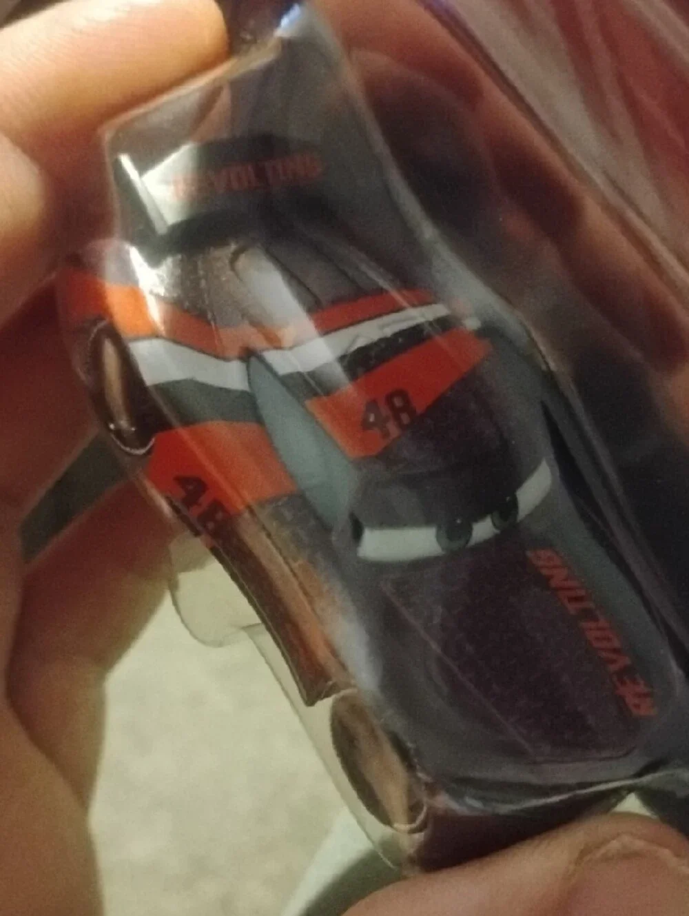 Pixar Cars Aaron Clocker Red and Silver Cars Die-Cast Toy